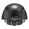Dax Hard Hats Hard Hat Carbon Fiber Cap Brim 50-50 (Yellow/Black) HDC50C-19HC - alternate 2